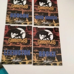 Gargoyles 1995 Skybox - Pop Up Insert Cards Four -P4-P5-P6-P10 WB1 - Picture 1 of 2