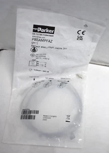 Parker P8SAMPFAZ Electronic Sensor Cable PNP 3m P8SAMPFAZ Genuine OEM Unit - Picture 1 of 5