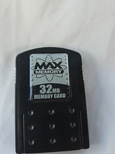 Max Memory Blue Label 32MB Memory Card for PlayStation 2 - Picture 1 of 3