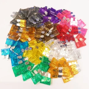 120 Pcs Standard Blade Fuse Assorted Kit Mixed 10x All Amperages ATO Car - Picture 1 of 2
