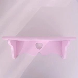 Heart Lace Wall Hanging Shelf - Picture 1 of 9