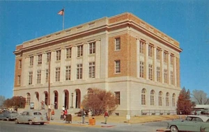 Postcard NV: US Post Office & Federal Courthouse, Las Vegas, 1950's - Picture 1 of 2