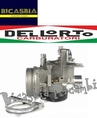 0107 - CARBURATORE DELLORTO 19 19 VESPA PK 50 125 XL - S