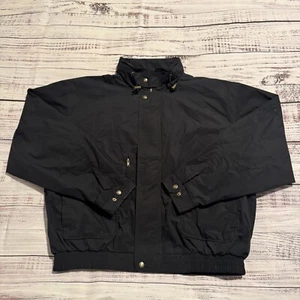Vintage Tri Mountain Jacket Black Native American Embroidered Men's Size XL - Picture 1 of 12