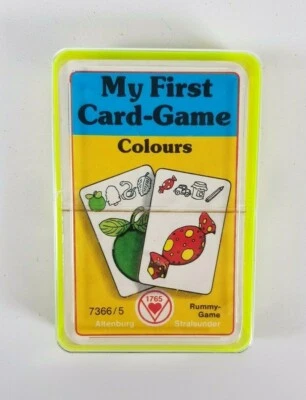 New - Vintage My First Card Game Colours Rummy Game Altenburg Stralsunder Sealed - Image 1 of 4
