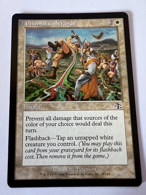 MTG Magic The Gathering Judgment Prismatic Strands Common LP - Image 1 of 2