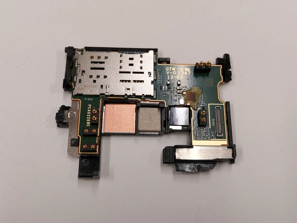 OEM Kyocera DuraForce Pro 3 E7200 Lector Sim PCB Tarjeta SIM + Lector SD OEM Foto 1 de 2