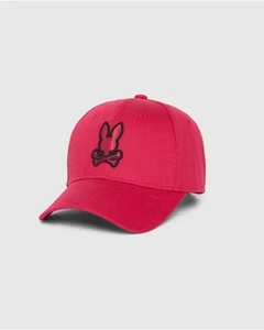 Gorra de béisbol Psycho Bunny Walter (negra) talla única nueva con etiquetas - Imagen 1 de 5