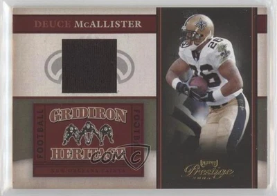 2006 Playoff Prestige Gridiron Heritage Materials Deuce McAllister #GH14 - Image 1 of 2