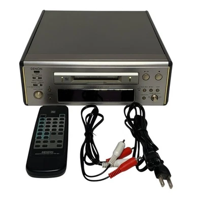 Denon DMD-7.5L II MiniDisc Deck PRESTA Serie Remote AV Kabel voll funktionsfähig - Bild 1 von 4