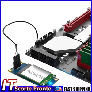 Mini PCI-E To USB Adapter with SIM Card Slot for WWAN/LTE Module (Vertical USB) - Photo 1/12