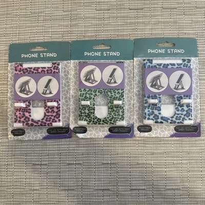 3-Cell Phone Stand Adjustable Desktop Table Holder Cradle Dock - Image 1 of 4