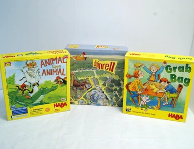 Kids Board Game Lot: 2 HABA Germany + Holland Amusement Park Activities Box READ - Image 1 of 4