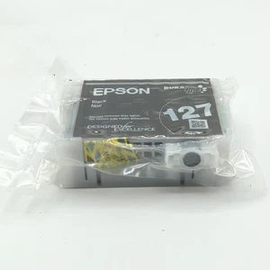 Cartucho de tinta negro Epson 127 original nuevo caja abierta - Imagen 1 de 4