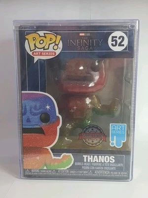 Avengers - Thanos Rainbow Metallic Infinity Stone Artist Series Pop! in Prot #52 - image 1 of 4