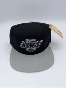 Deadstock NWT American Needle L.A Kings Block head Snapback Wool Hat/Cap 2pac - Picture 1 of 5