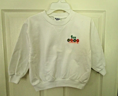 Редкая, винтажная детская белая толстовка OshKosh с вышитым именем, размер 5 сделано в США - Изображение 1 из 4