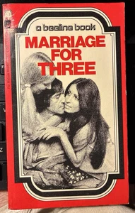 Marriage for Three by Marie Pauling - Rare Vintage 1974 Sleaze  PB - New (other) - Imagen 1 de 7