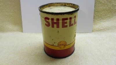 Vintage Shell oil / grease can 1 lb. - Image 1 of 4