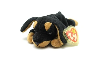 TY Beanie Baby Doby The Doberman Dog With Tag 1996 - Picture 1 of 4