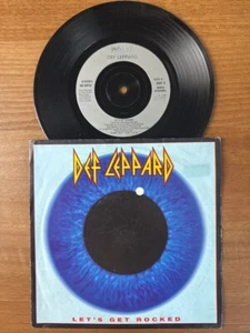 DEF LEPPARD - LETS GET ROCKED - N.Mint Condition 7" Vinyl - Bild 1 von 2