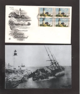 U.S. Postal Cover - First Day - Maine Statehood - Portland, Me. - July 9, 1970 - Picture 1 of 1