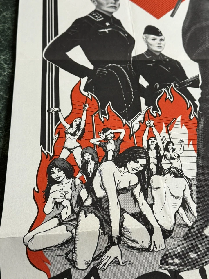 ILSA SHE WOLF OF THE SS RARO DYANNE THORNE ORIGINAL 1 HOJA PÓSTER 1974 27"x41" Foto 1 de 1