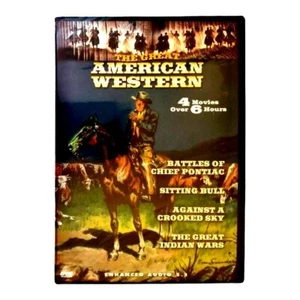 The Great American Western Vintage DVD Movie Entertainment Nwt - Picture 1 of 6