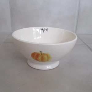 Magenta Rae Dunn PUMPKIN COMFORT 5 3/4" Cereal Soup Dessert Bowl Farmhouse - Picture 1 of 4