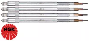 SET OF 4 NGK GLOW PLUGS FOR NISSAN NAVARA D22 ZD30DDT TURBO DIESEL 3.0L I4 - Picture 1 of 1