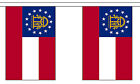 GEORGIA U.S. STATE 3 metre BUNTING 10 FLAGS flag USA AMERICA AMERICAN