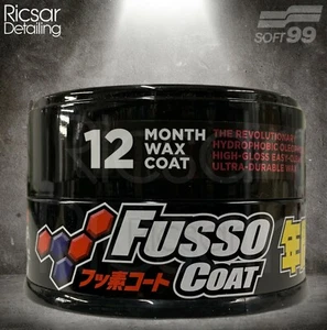 Soft99 Fusso Coat 12 Months Car Wax Dark Colours - New Formula - UK STOCKIST - Picture 1 of 3