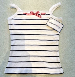 NWT Hartstrings Girls Red White Blue Tank Top sz 8 - Picture 1 of 2
