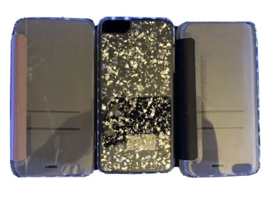 Estuches transparentes negros/oro rosa claro/plata escamas para iPhone 6/6s Plus Cellairs Madison Foto 1 de 3
