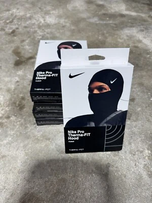 Nike Pro Therma-Fit Hyperwarm Hood Ski Mask Black SHIPS SAME DAY!!!