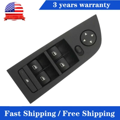 Interruptor de ventana eléctrica del lado del conductor delantero para BMW 2007 2008 335XI 328XI 2006 330XI  Foto 1 de 4