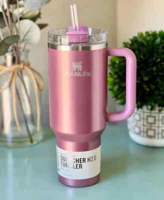 NEW Stanley 40oz Quencher Exclusive Color Mauve Shimmer Tumbler Target - Image 1 of 4