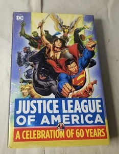 JUSTICE LEAGUE OF AMERICA: A CELEBRATION OF 60 YEARS (Hardcover) BRAND NEW!!! - Picture 1 of 4