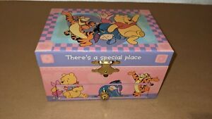 Vintage Winnie The Pooh Musical Jewellery Box Brand New