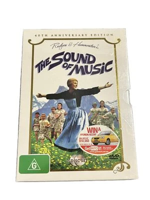 The Sound Of Music DVD 40th Anniversary Edition Region 4 PAL Brand NEW Sealed - Image 1 of 2