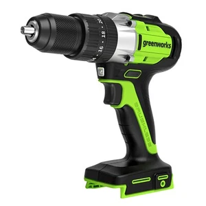 Greenworks 24 V 530 Zoll Pfund bürstenloser Bohrhammer 1/2 Zoll Bohrfutter - nur Werkzeug - Bild 1 von 11
