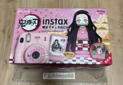 FUJIFILM instax mini 11 Cheki Instant Camera Demon Slayer Kamado Nezuko BOX - Image 1 of 4