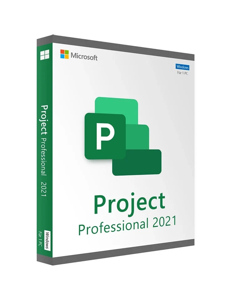 Project 2021 Professional | Retail | Dauerlizenz | Sofortdownload + Schlüssel - Bild 1 von 1
