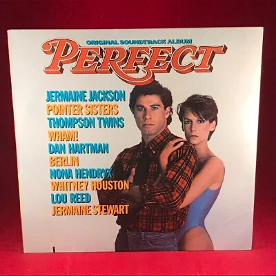 ORIGINAL SOUNDTRACK Perfect 1985 USA vinyl LP John Travolta Lou Reed Wham Berlin - Image 1 of 4