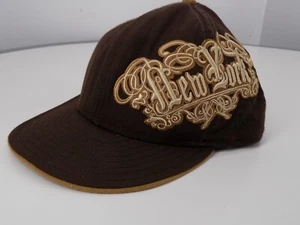 Gorra de béisbol NEW-Era 59fifty Nueva York Sombrero 100% lana talla 7 1/2, raro, marrón - Imagen 1 de 11