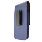caseroxx Outdoor Case for switel eSmart M2 in blue made of genuine leather