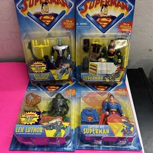 Kenner DC Superman Animated Series, Lex Luthor, Evil Alien, Deep Dive & Capture - Bild 1 von 10