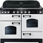 Rangemaster CDL110EIWH/C Classic Deluxe 110cm Electric Range Cooker 5 Burners
