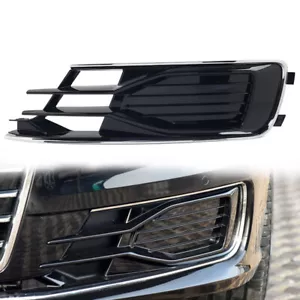 Für Audi A6 C7 2014-2018 Nebelscheinwerfer Grill Abdeckung mit Chromblende 1tlg - Bild 1 von 12