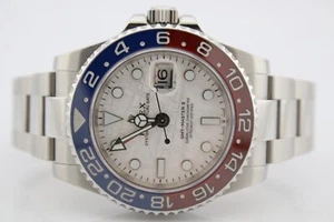 Orologio Rolex GMT-Master II personalizzato quadrante meteorite Pepsi 40 mm 116719BLRO - Foto 1 di 12